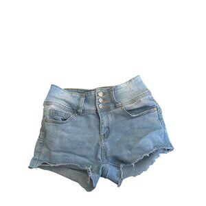 Women’s Wax Jean Butt I Love You Size 3 Denim Shorts Frayed Hem